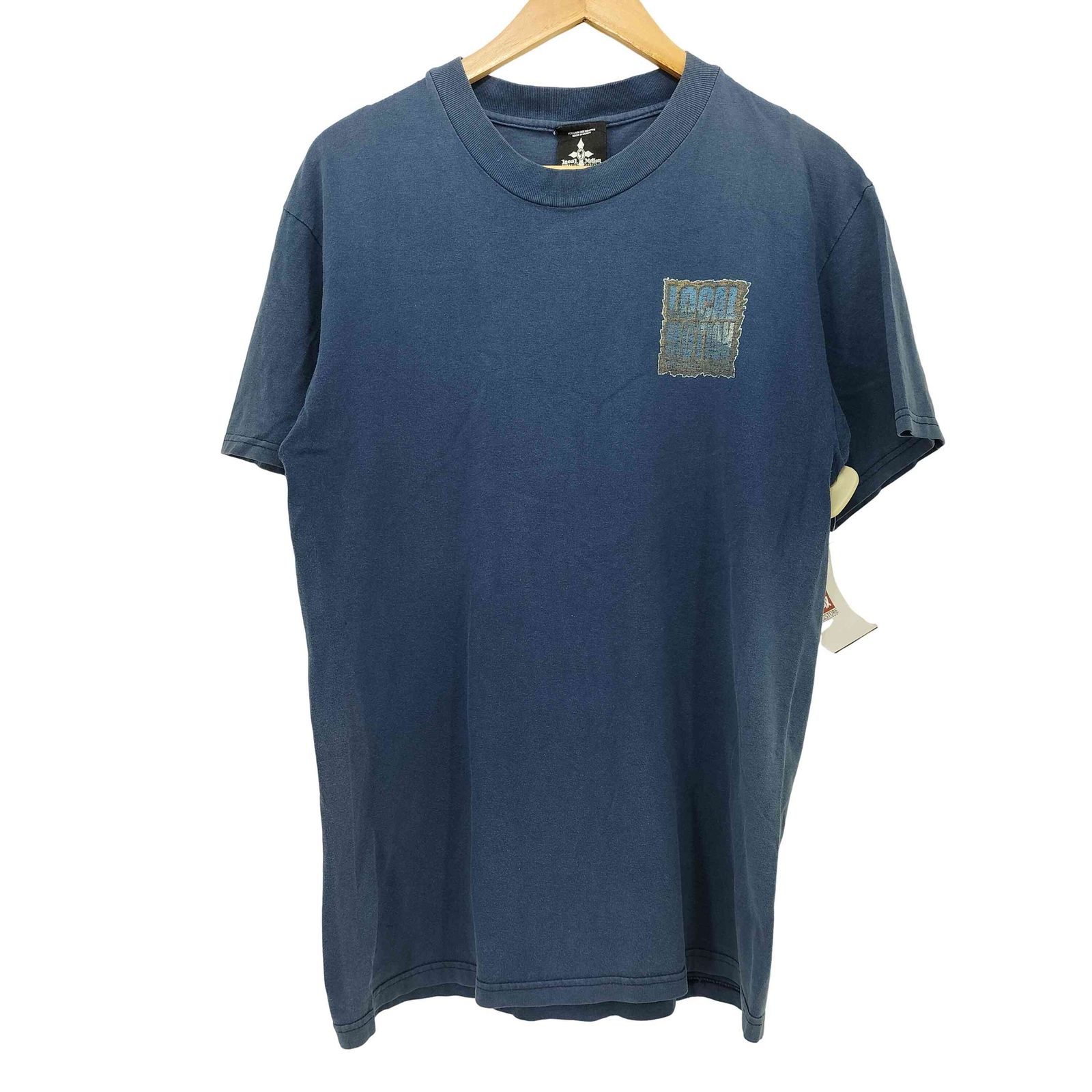 ローカルモーション local motion 90-2000s 両面プリント クルーネックTシャツ メンズ JPN：M 
