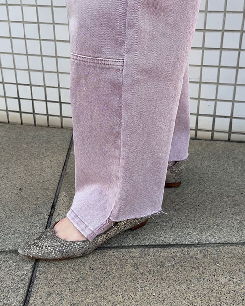 YENN(イエン)/HIGH RISE TUCK WIDE PT(3月中入荷予定)