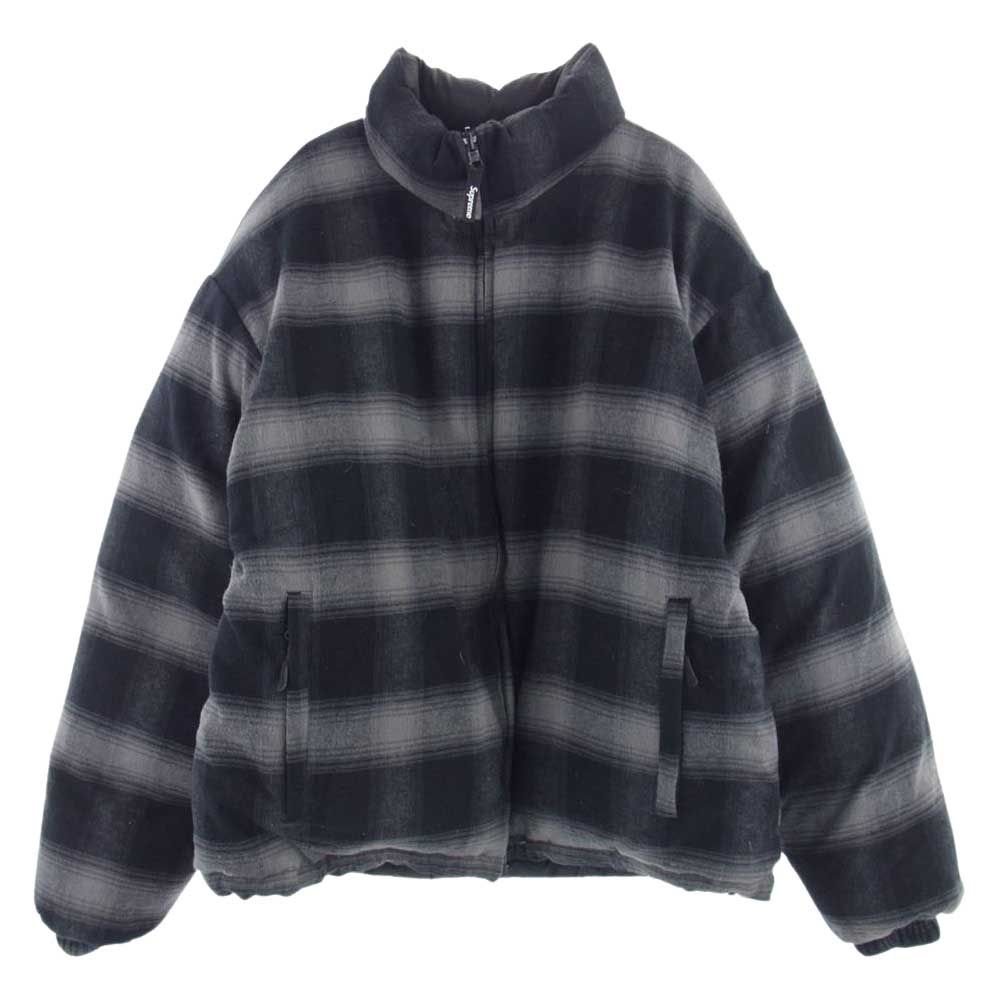 Supreme シュプリーム ジャケット 22AW Flannel Reversible Puffer