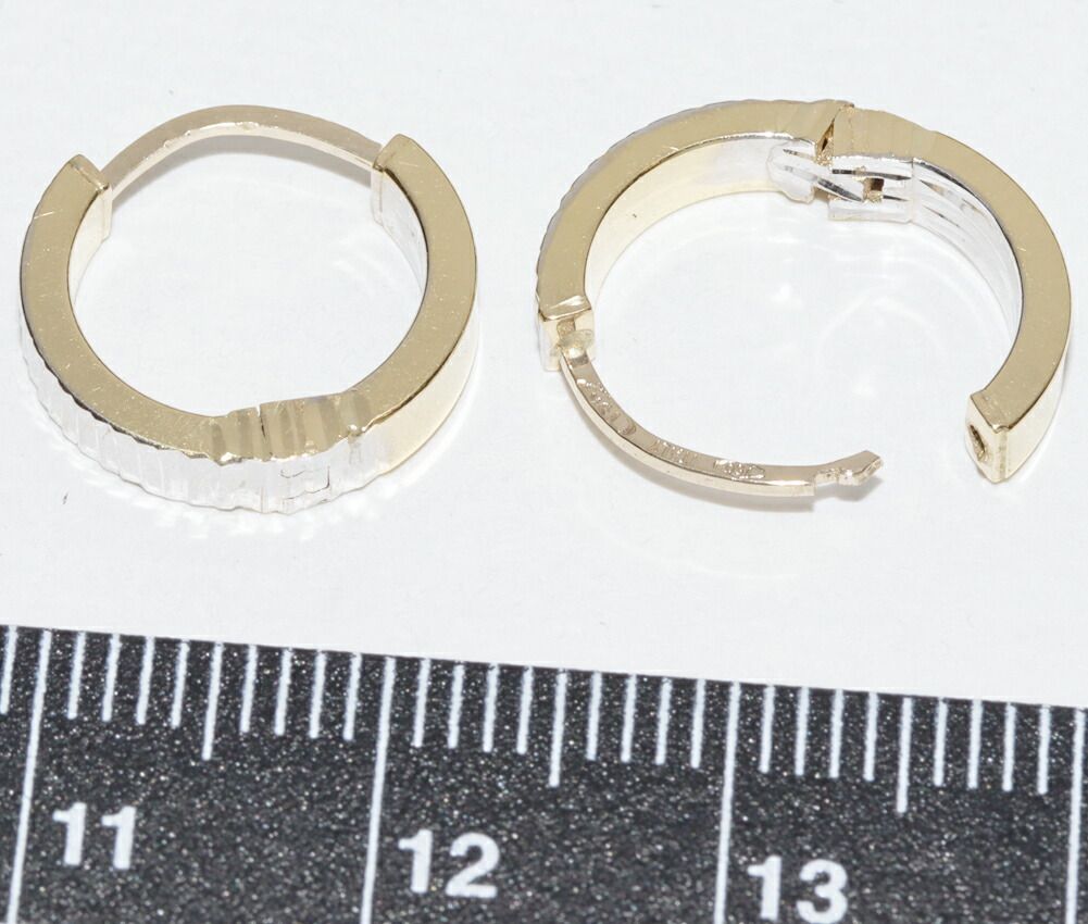 k18wg フープピアス K18WG/フープピアス片耳用/中古 楽天市場】k18