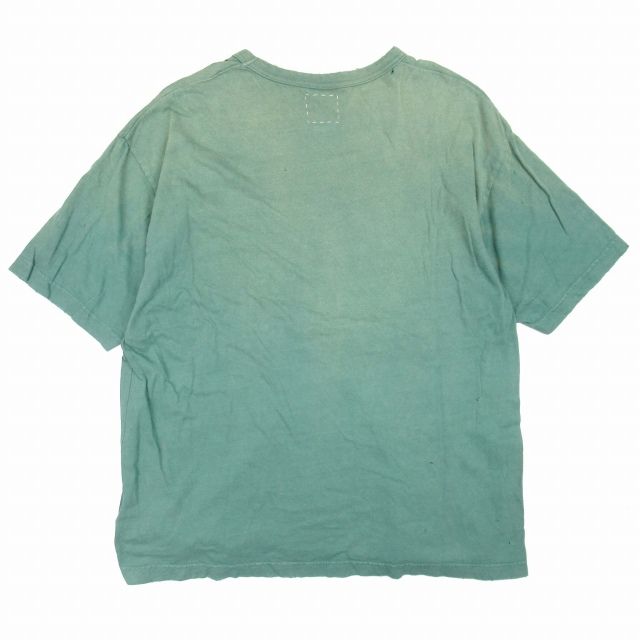 AMPLUS S⁄S TEE visvim | DYE) ビズビム (UNEVEN CRASH Tシャツ and
