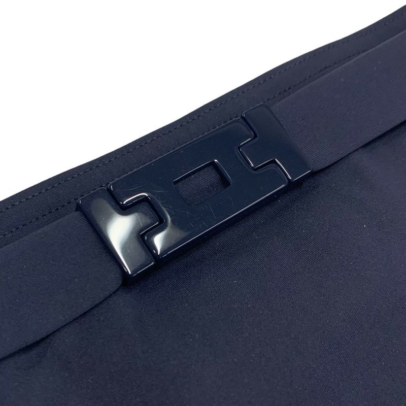 エルメス HERMES セット ネイビー ブラック 水着 ビキニ ハイ