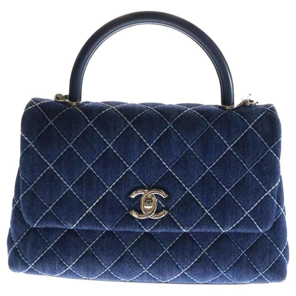 CHANEL (シャネル) ココマーク ココハンドル29 2WAY デニム