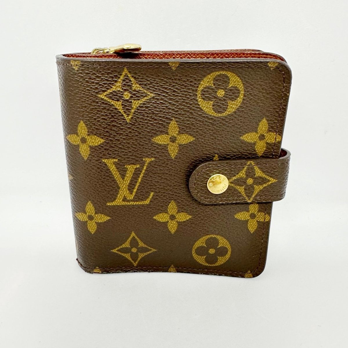 LOUIS VUITTON(ルイヴィトン) 2つ折り財布 モノグラム コンパクト ...