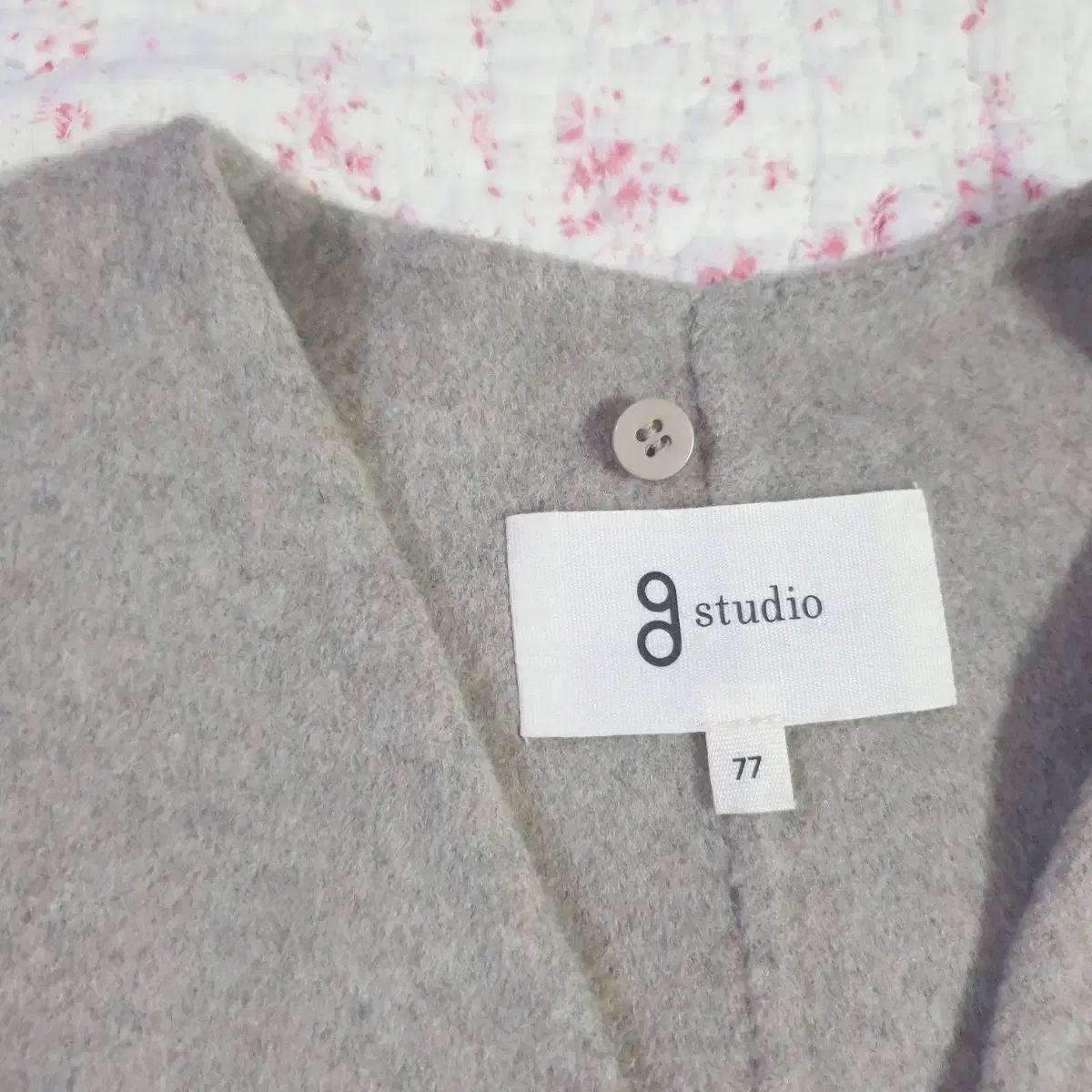 G studio カシミアブレンド コート ベルト マフラー セット