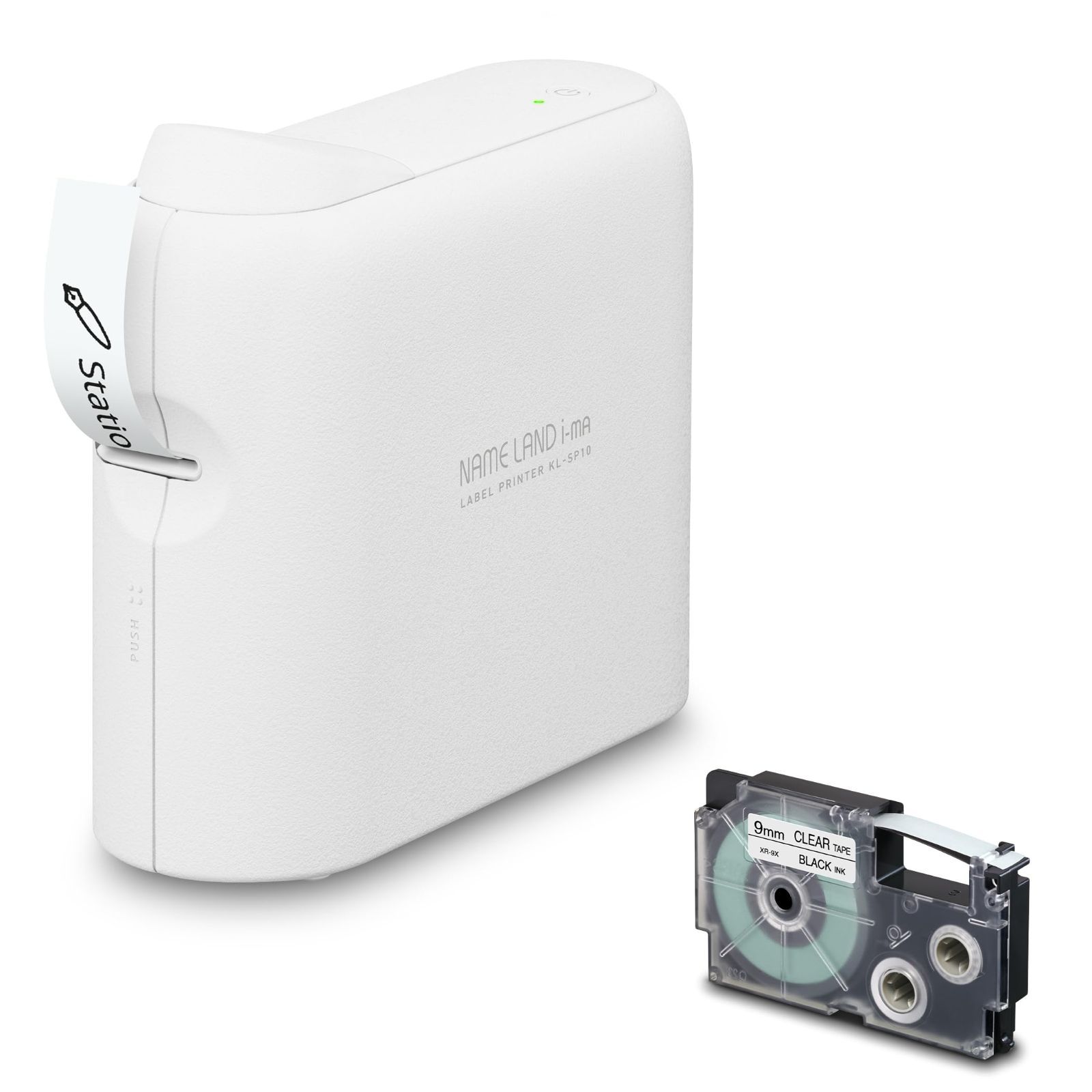 新着商品 KL-SP10本体のみ スマホ KL-AZ1 ネームランドi-ma ラベルライター 3.5mm-18mm幅 カシオ