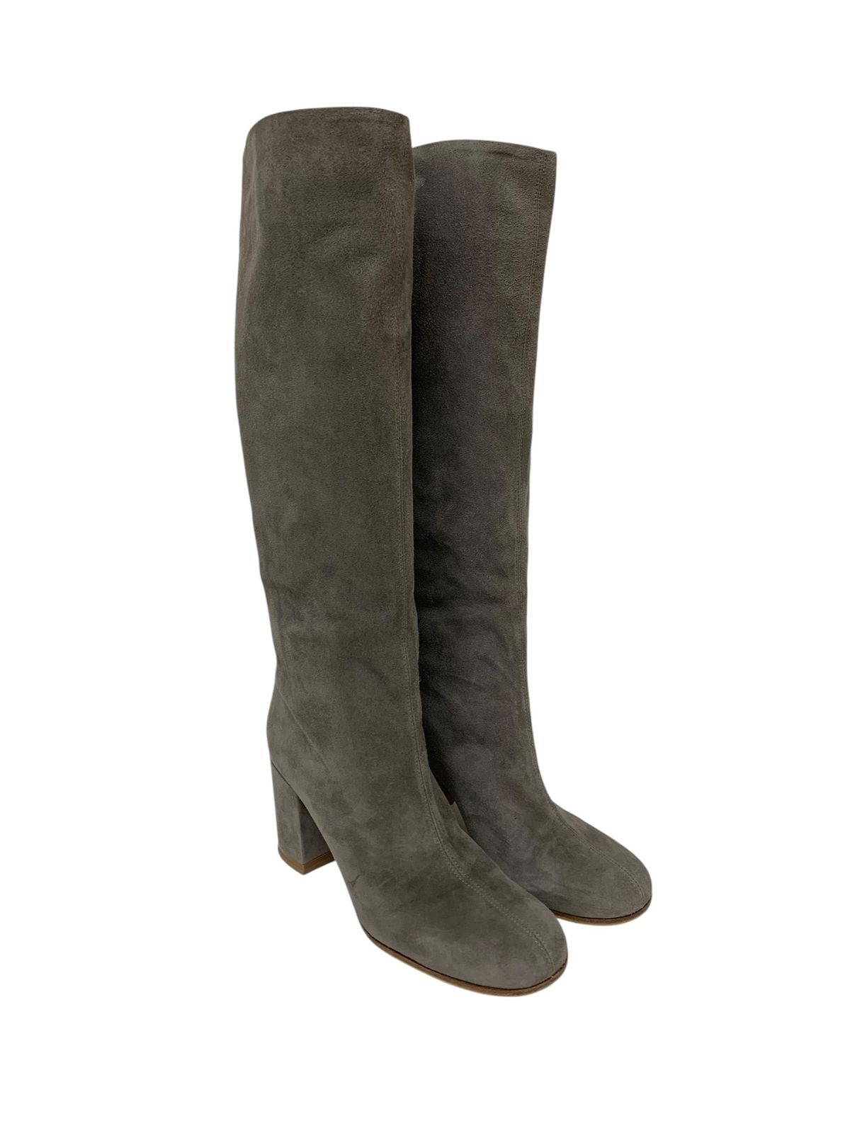 ジャンヴィトロッシ スエードロングブーツ