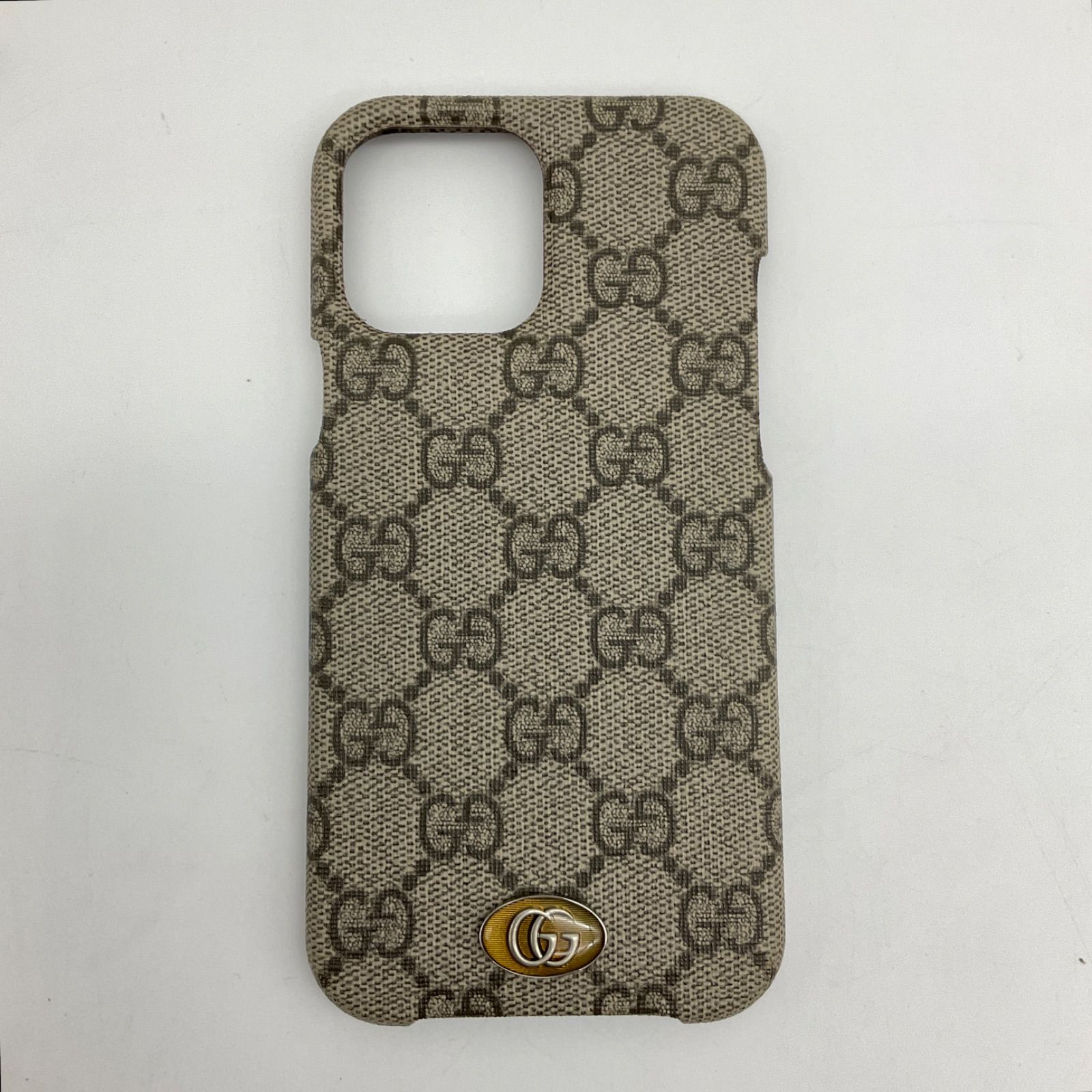 GUCCI グッチ スマホケース レディース メンズ iPhone13 Pro Max ケース ロゴ 総柄 GG柄 iphoneケース 701331  【中古】Aランク 10_26 - メルカリ