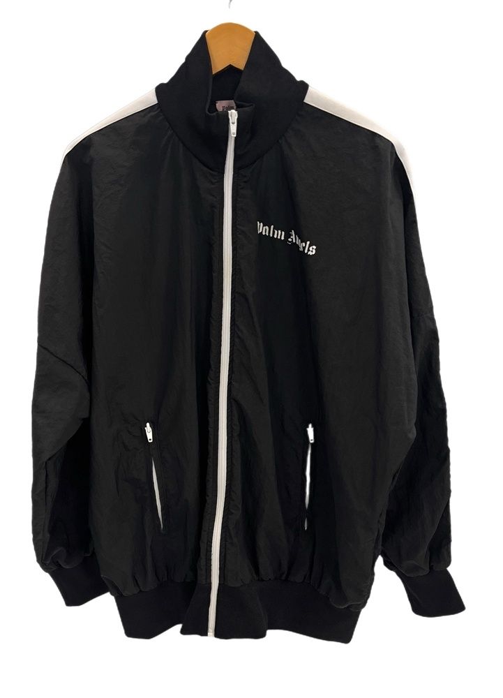 パームエンジェルス PALM ANGELS トラックジャケット ロゴプリント 19SS PMBD014S19507007 ジャケット ブラック Mサイズ 101MT-4268