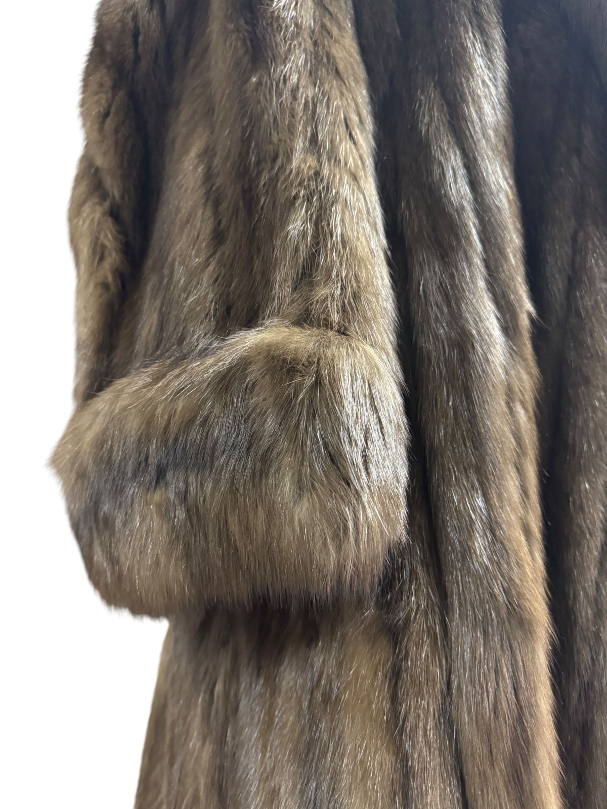最高級 美品 SOBOL ソボル ロシアンセーブル 毛皮 ロング コート