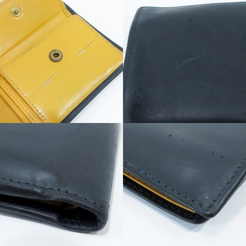 エッティンガー ETTINGER 二つ折り財布 ウォレット レザー バイ