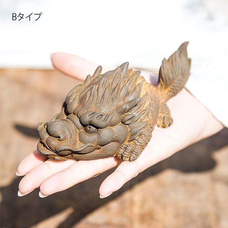 銅製九龍鼎 九龍丹炉 香炉塔 装飾品 工芸品 美術品 置物 - メルカリ