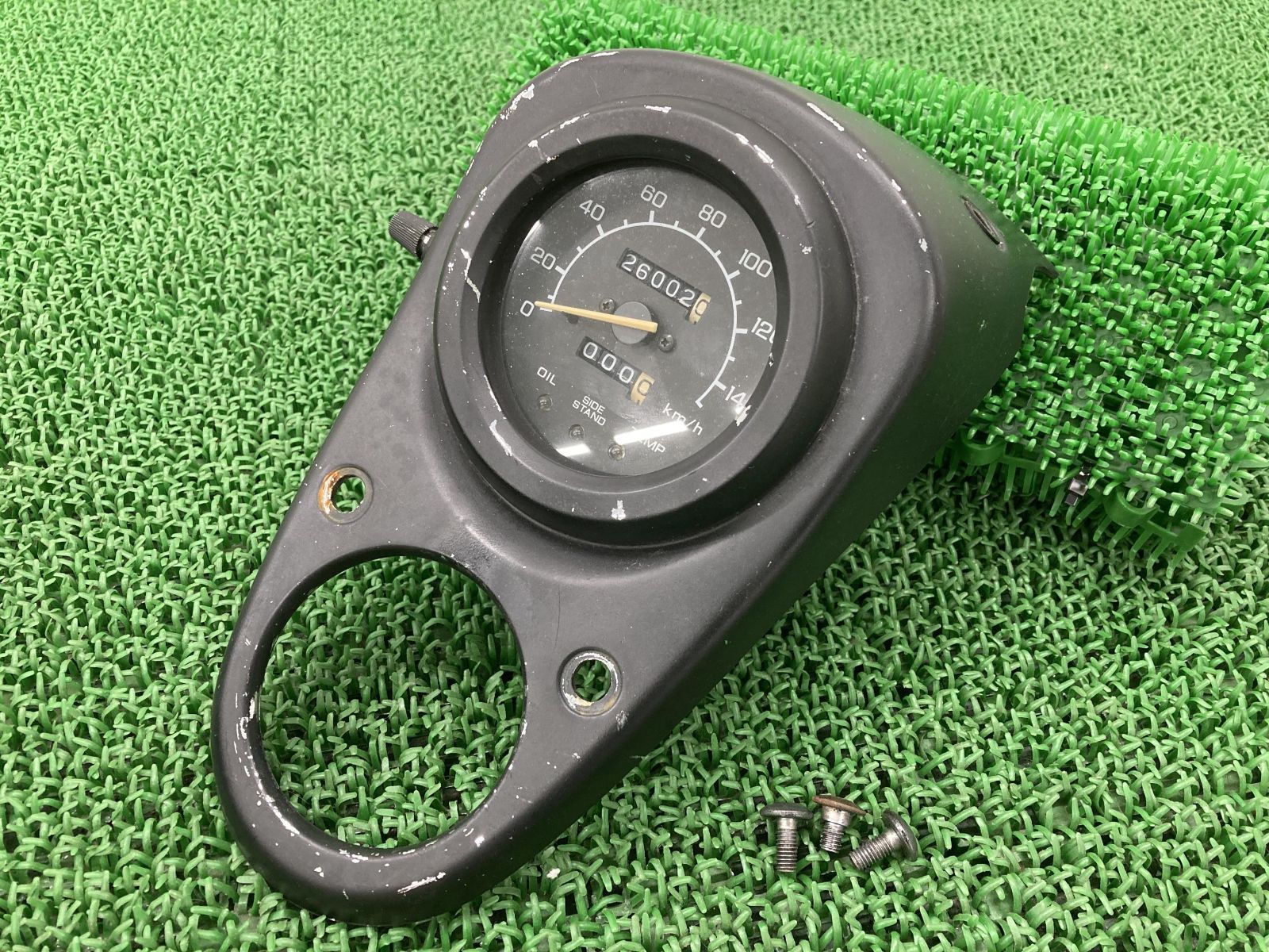 Vツインマグナ250 スピードメーター ホンダ 純正 中古 バイク 部品 MC29 メーターカバー メーターケース 割れ欠け無し 品薄 希少品