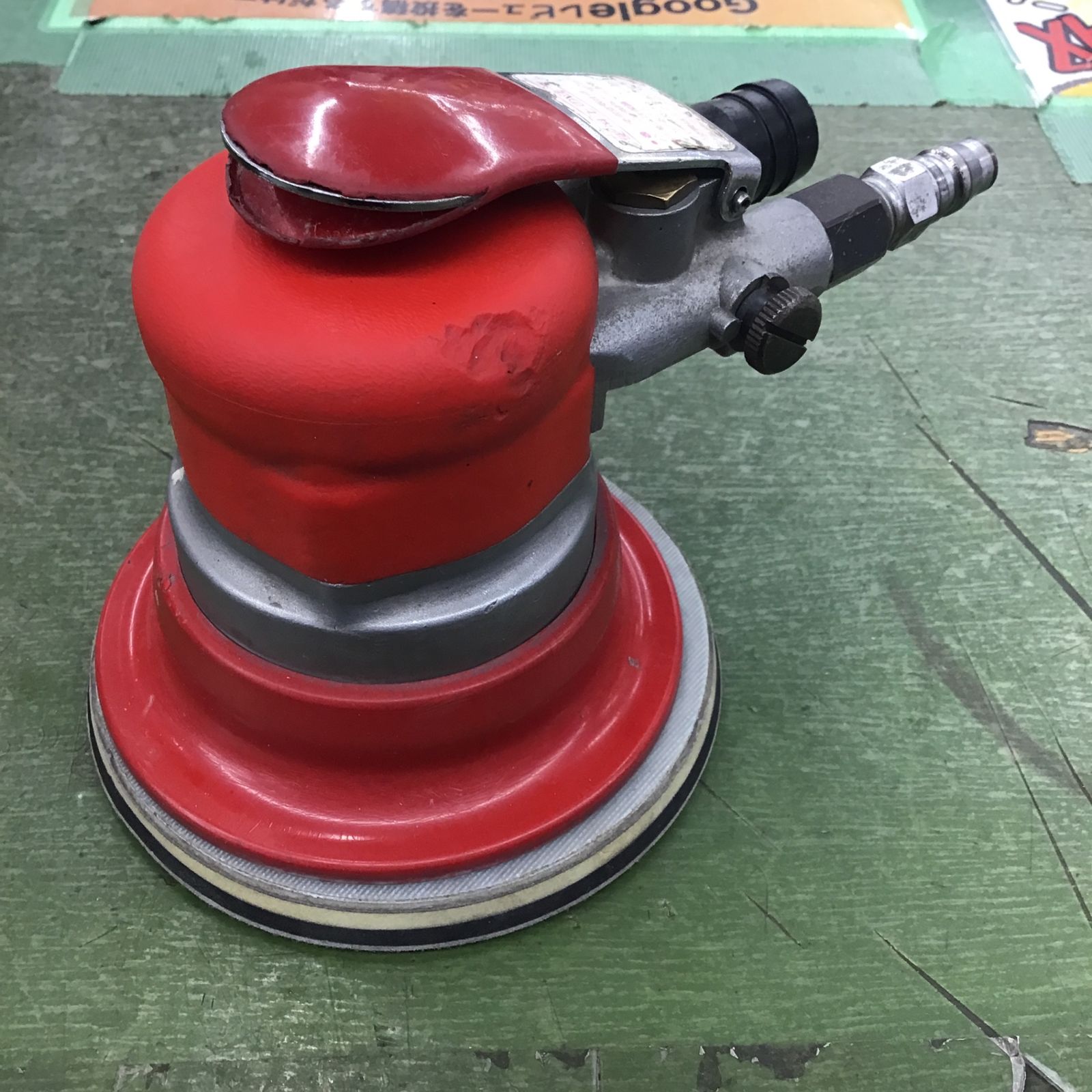 中古】 信濃機販 ギアードダブルアクションサンダー SI-3115R 中古】 信濃機販 ギアードダブルアクションサンダー SI-3115R