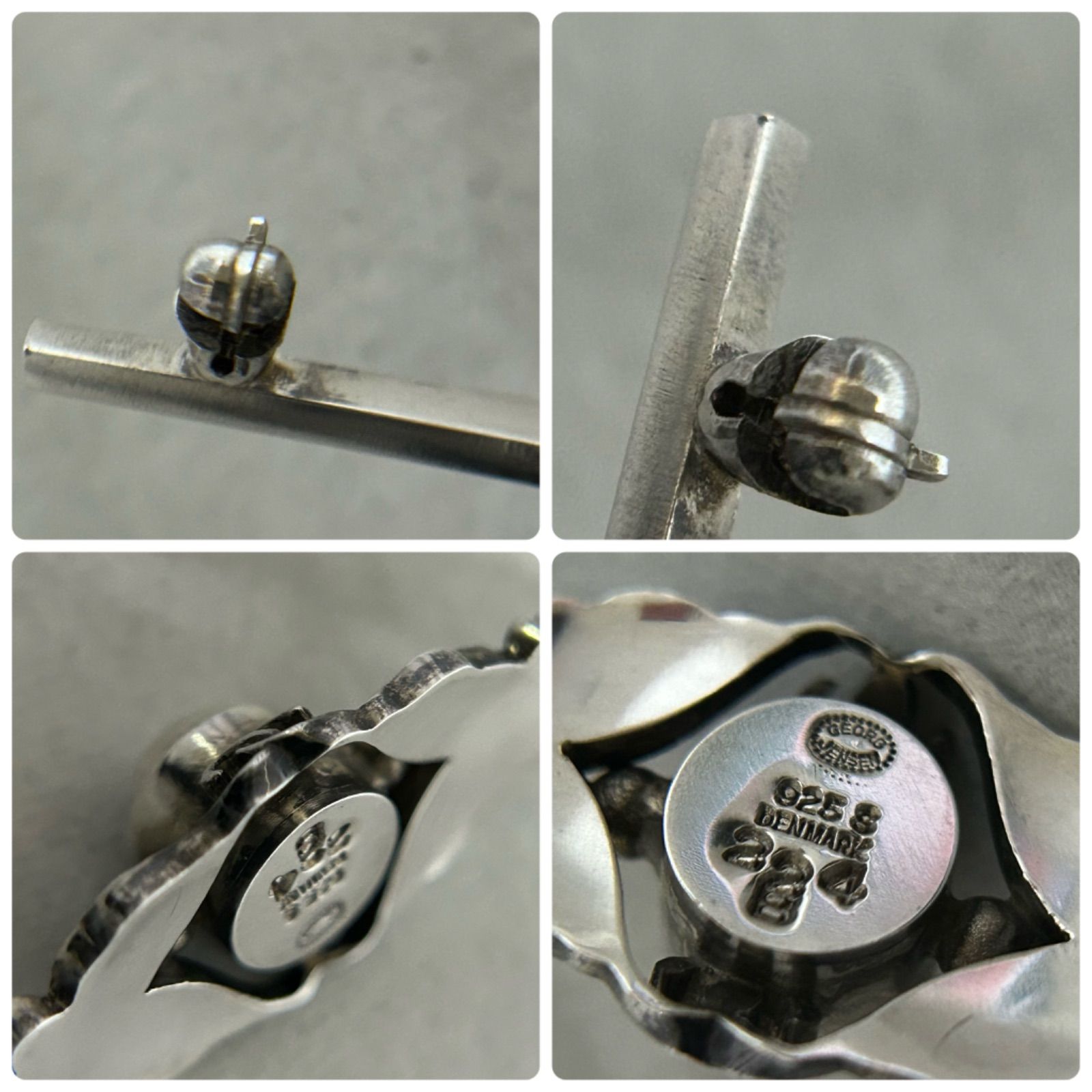 ジョージジェンセン ブローチ 224B AG925 ヴィンテージ Georg Jensen