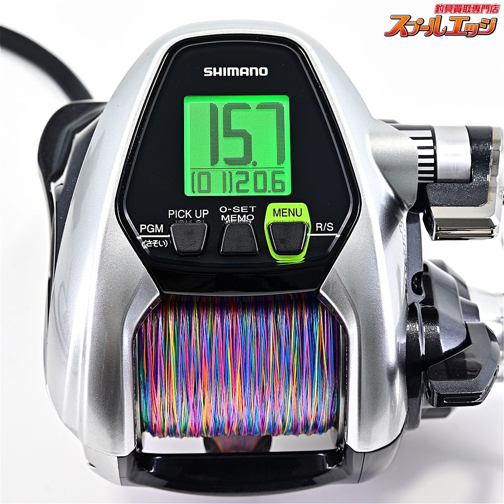 【シマノ】15フォースマスター 800 使用距離0.5km 使用5.0時間 SHIMANO ForceMaster 800 電動リール