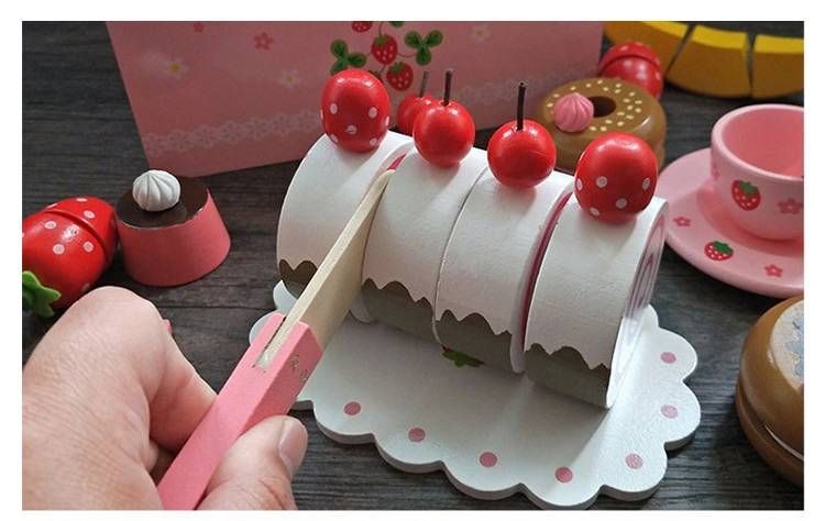 おままごと 木製 ままごとセット ティーセット ケーキセット