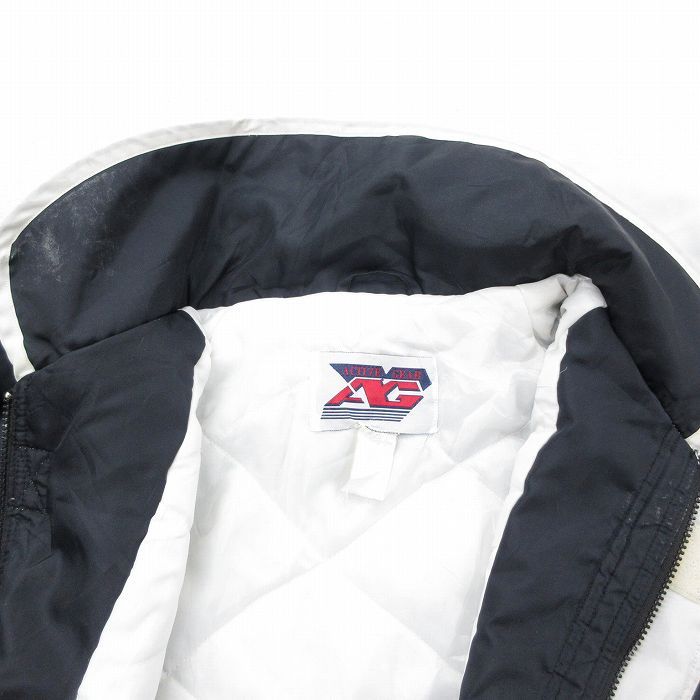 XL/古着 長袖 ナイロン ジャケット ベンチ コート パーカー