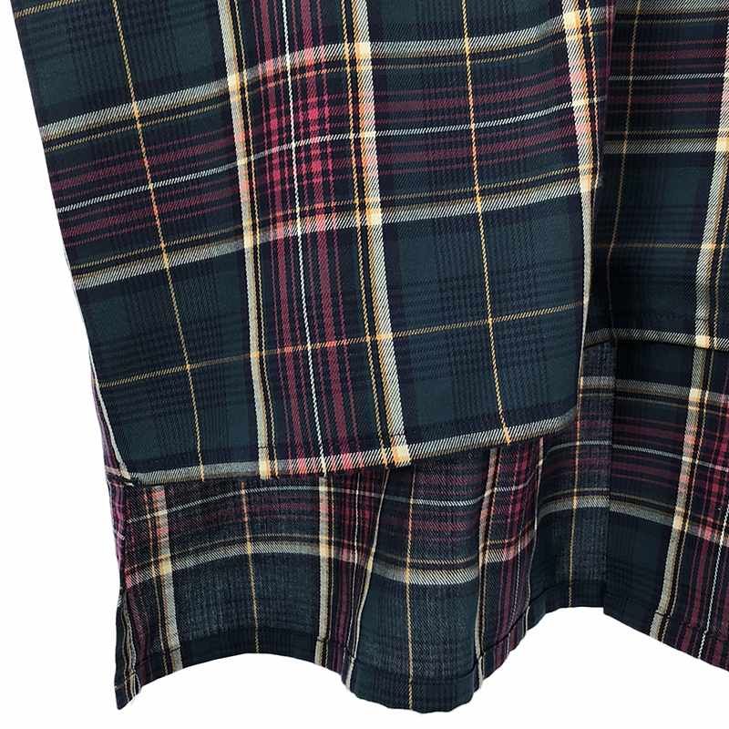【70％OFF】 美品】 madder madder / マダマダ | ROSE big pocket check シャツ+ブラウス(半袖+袖なし)