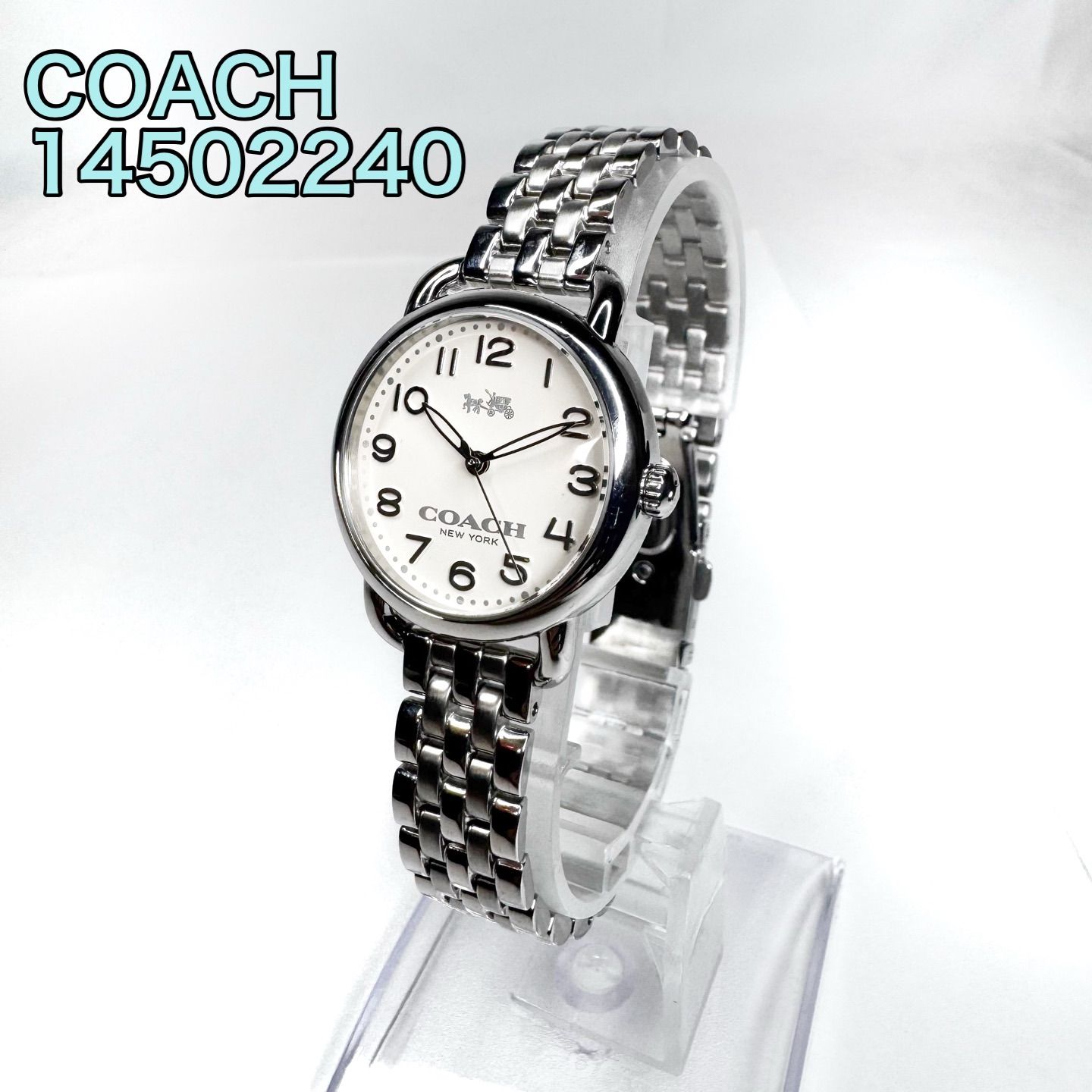 COACH コーチ 14502240 デランシー レディース 腕時計 クォーツ ブラック