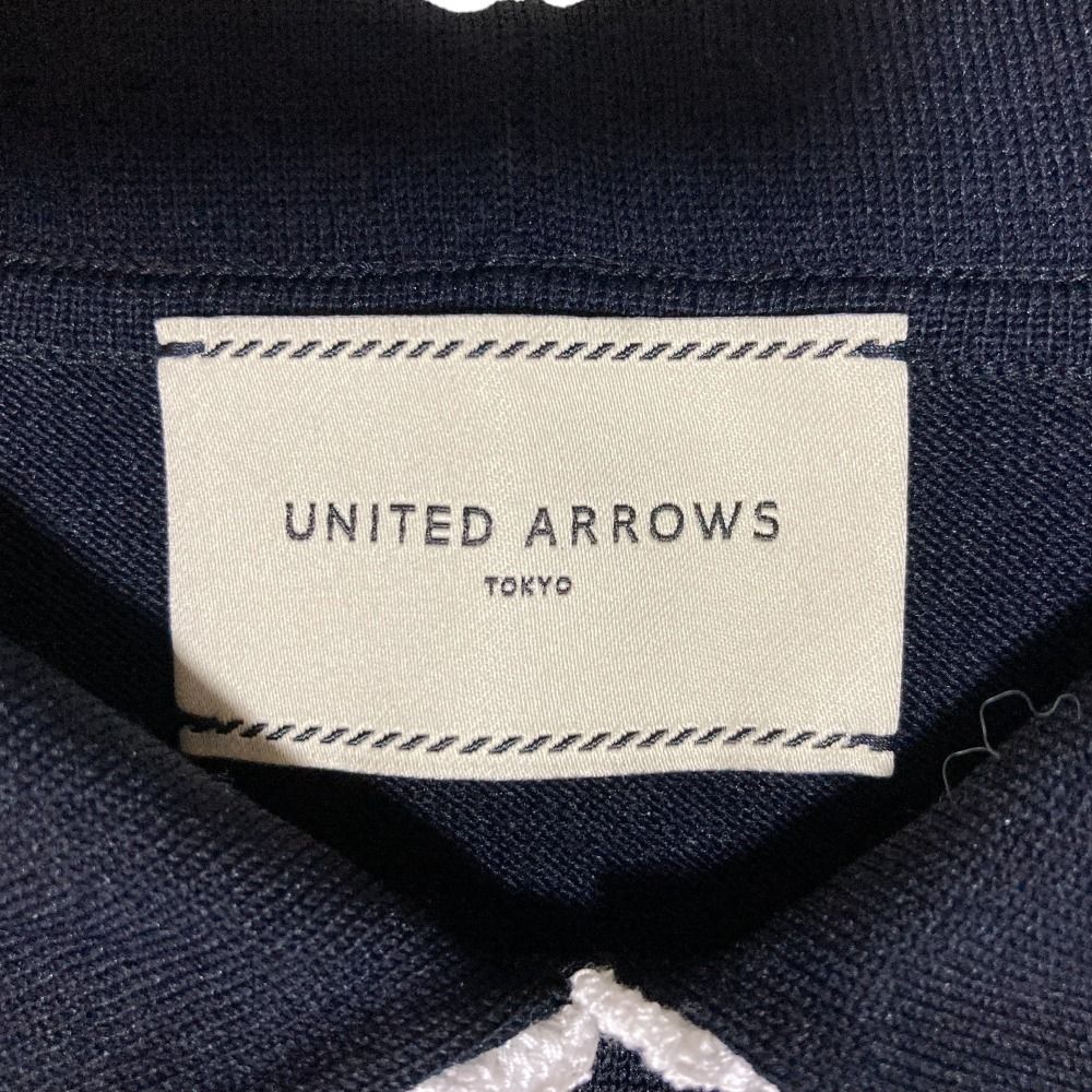 美品 UNITED ARROWS ユナイテッドアローズ 半袖 襟付きニット