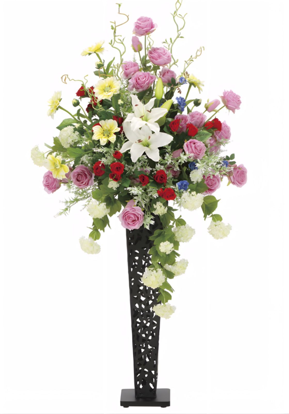 光触媒 人工観葉植物 フェイクグリーン トールキングスタンド1.4ajt
