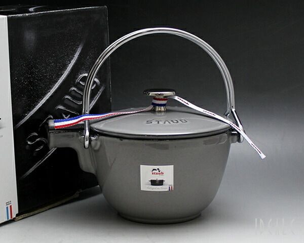 ストウブ ラウンドティーポットケトル 1.15L グラファイトグレー 耐熱 ストーブ staub ギフト 結婚祝い プレゼント 贈り物