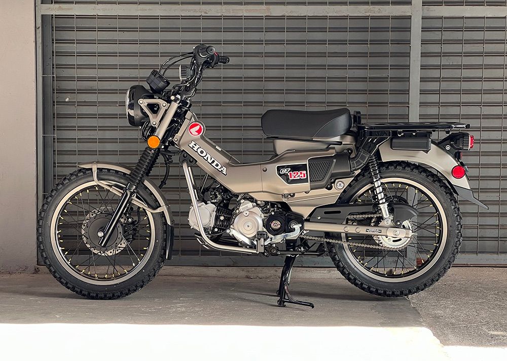 ハンターカブ CT125 EXCEL前後ホイール&ブロックタイヤセット ハンターカブ CT125 EXCEL前後ホイール&ブロックタイヤセット