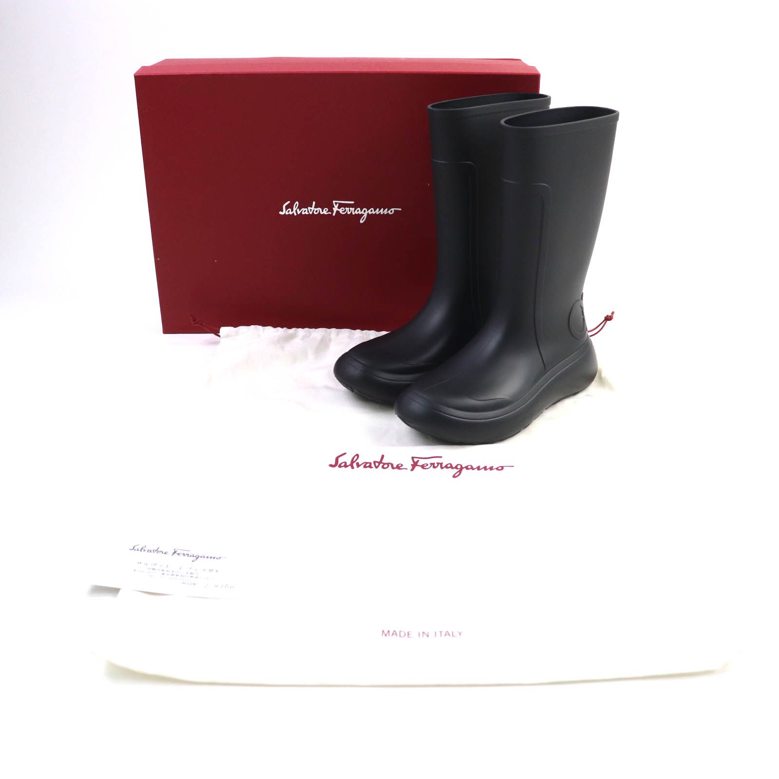 Ferragamo フェラガモ　レインブーツ 楽天市場】フェラガモレインブーツの通販