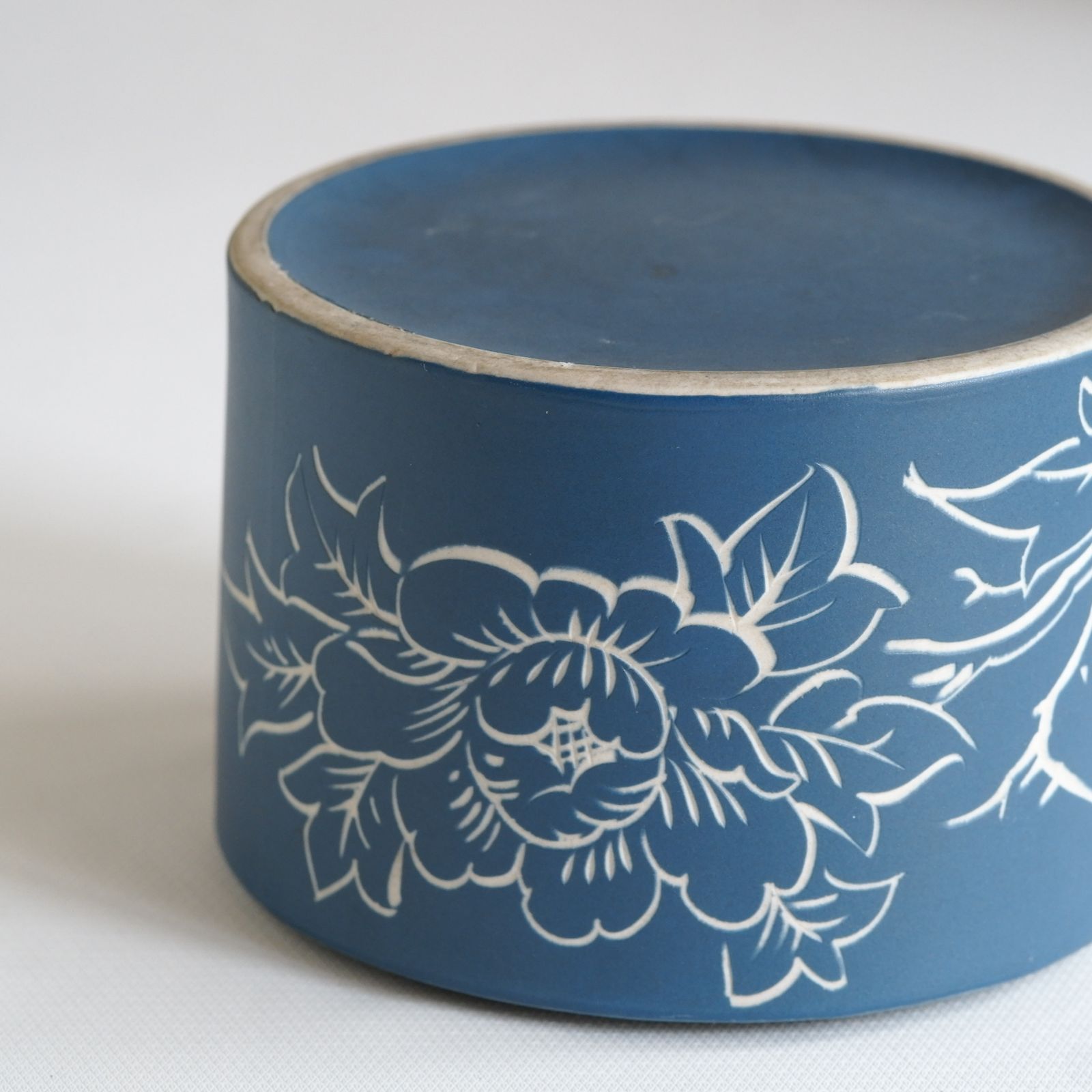 瀬戸焼｜赤津焼｜マット青色｜ペンダントライト