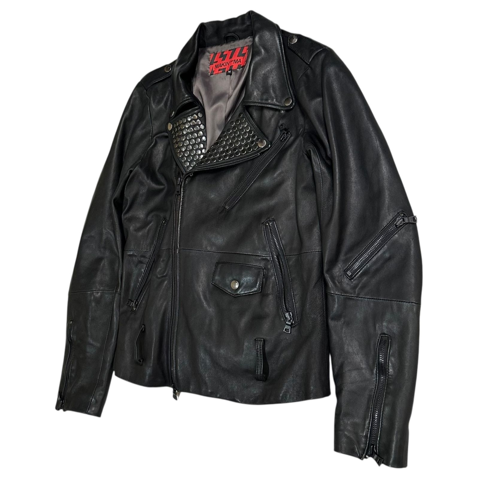 MAKIN JAN MA(マーキンヤンマ) 10SS Lamb Leather Studded