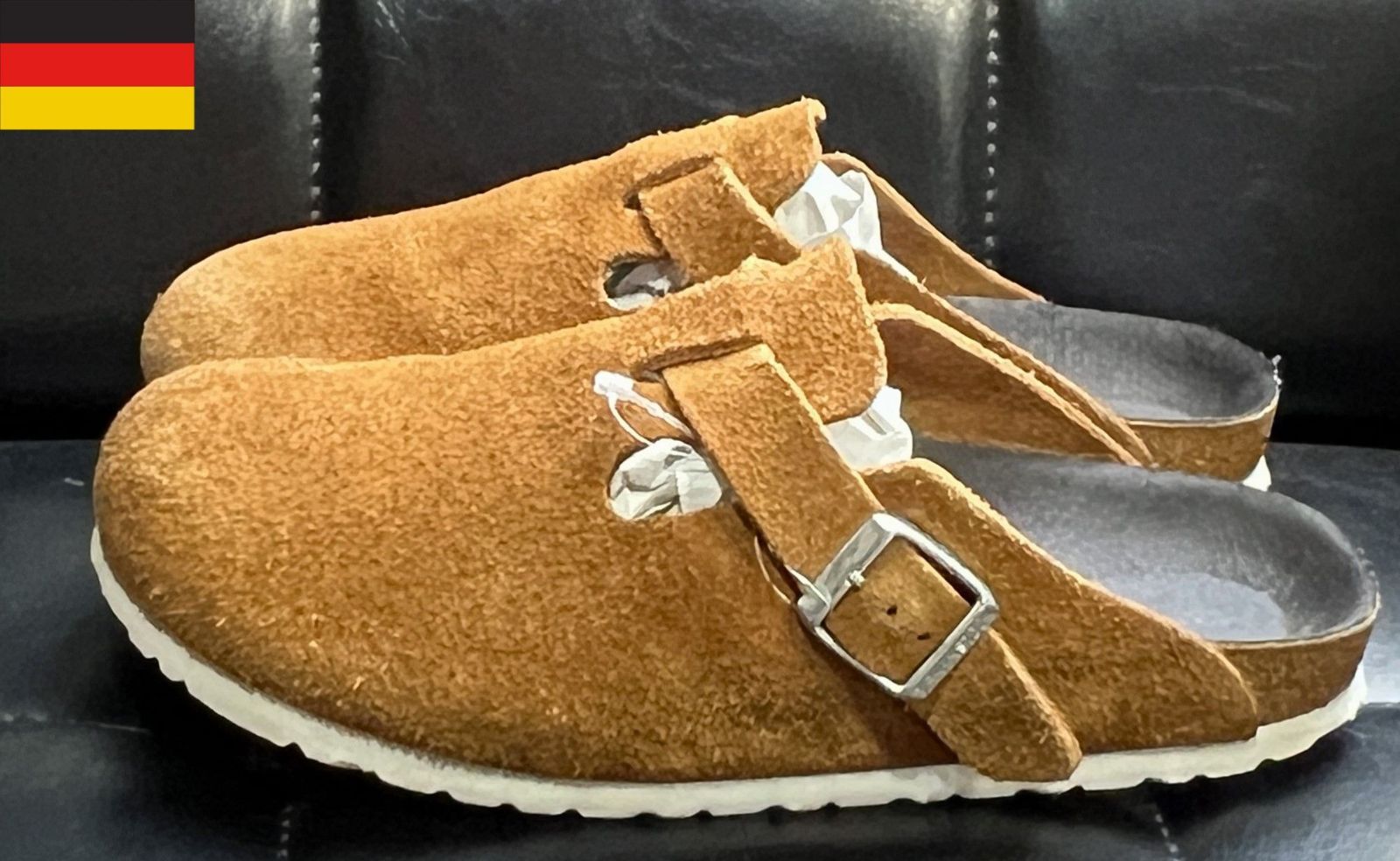 ビルケンシュトック　ボストン　スエード39 未使用】 ビルケンシュトックボストンサイズは25センチ 39 ミンク