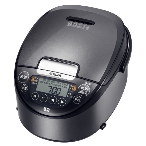JPW-X100HD 5.5合炊き タイガー IHジャー炊飯器 炊きたて 炊飯ジャー うま強火IH 内なべコーティング3年保証 TIGER ダークグレー JPW-X100-HD