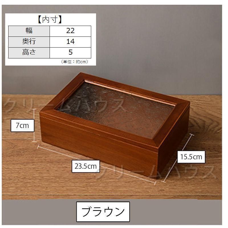 週末セール アンティーク ウッド アクセサリーボックス 昭和 新品?未使用】 ウッドボックス 木製 小物入れ 木箱 アクセサリー
