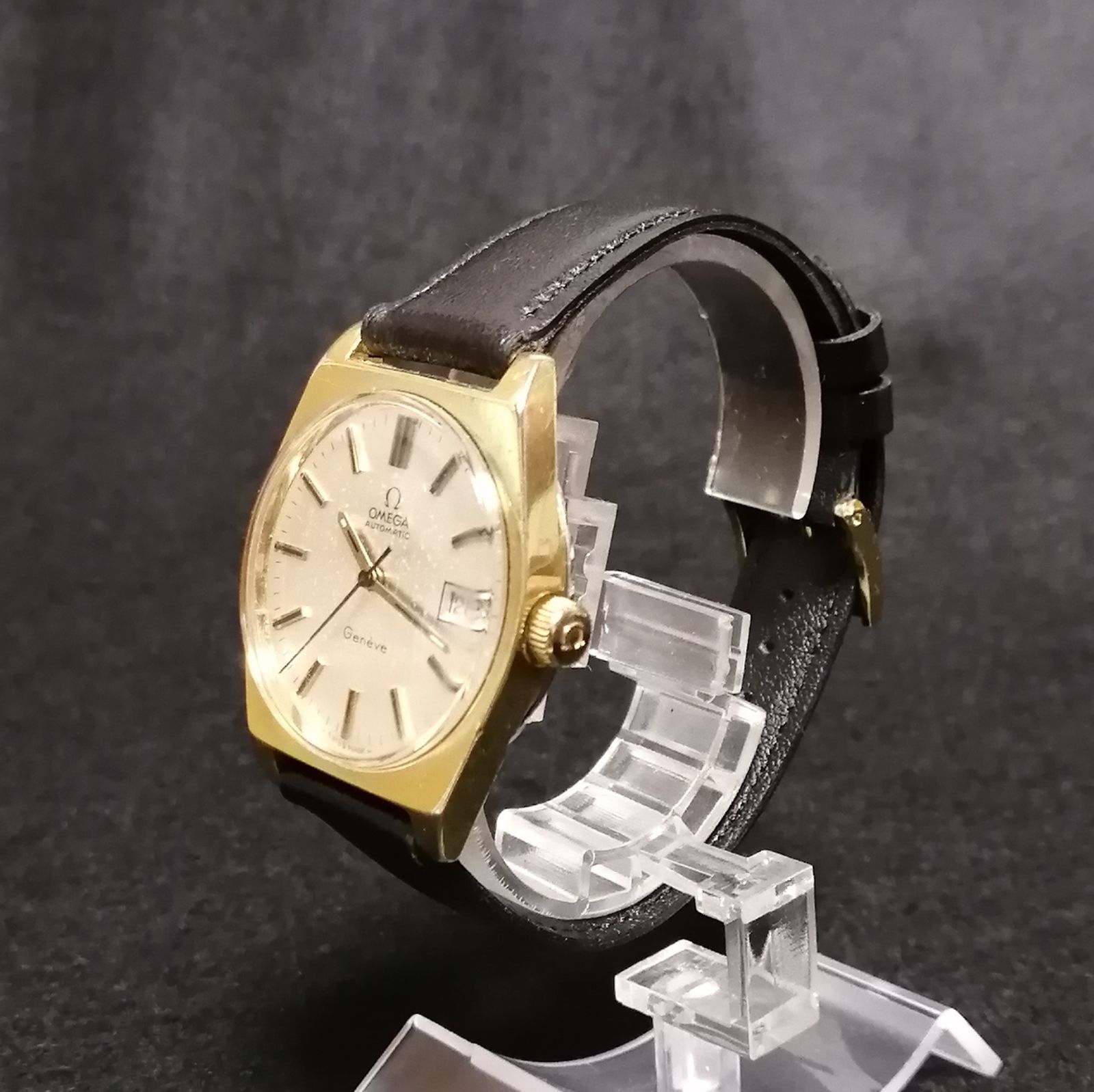 OMEGA オメガ ジュネーブ メンズ腕時計 自動巻 Cal.565 OH済み OMEGA GENEVE オメガ ジュネーブ自動巻メンズ腕時計