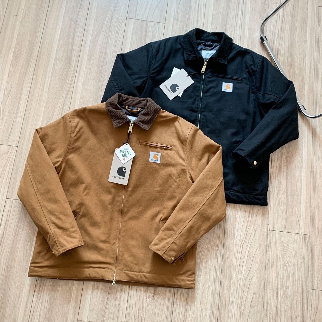 カーハート carhartt キャンバス ジャケット オーバーサイズ 厚手 秋