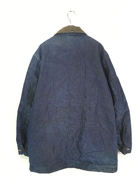 古着 80s USA製 BIG BEN ブランケット ライナー 濃紺 デニム