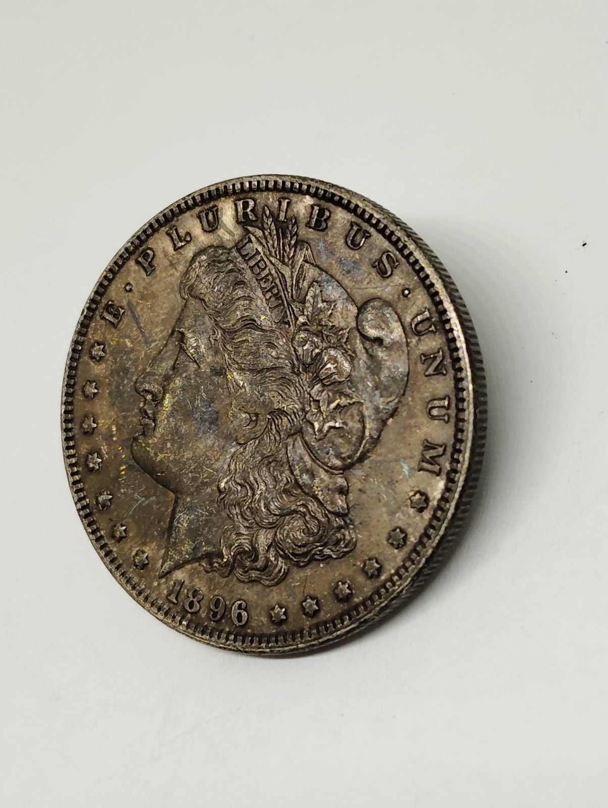 アメリカ モルガンダラー銀貨1896 MS-62 PCGS 1896 S シルバー