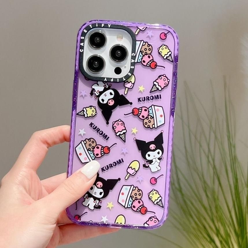 CASSETiFY KUROMI iPhone 16 Pro ケース クロミ CASETiFY KUROMI