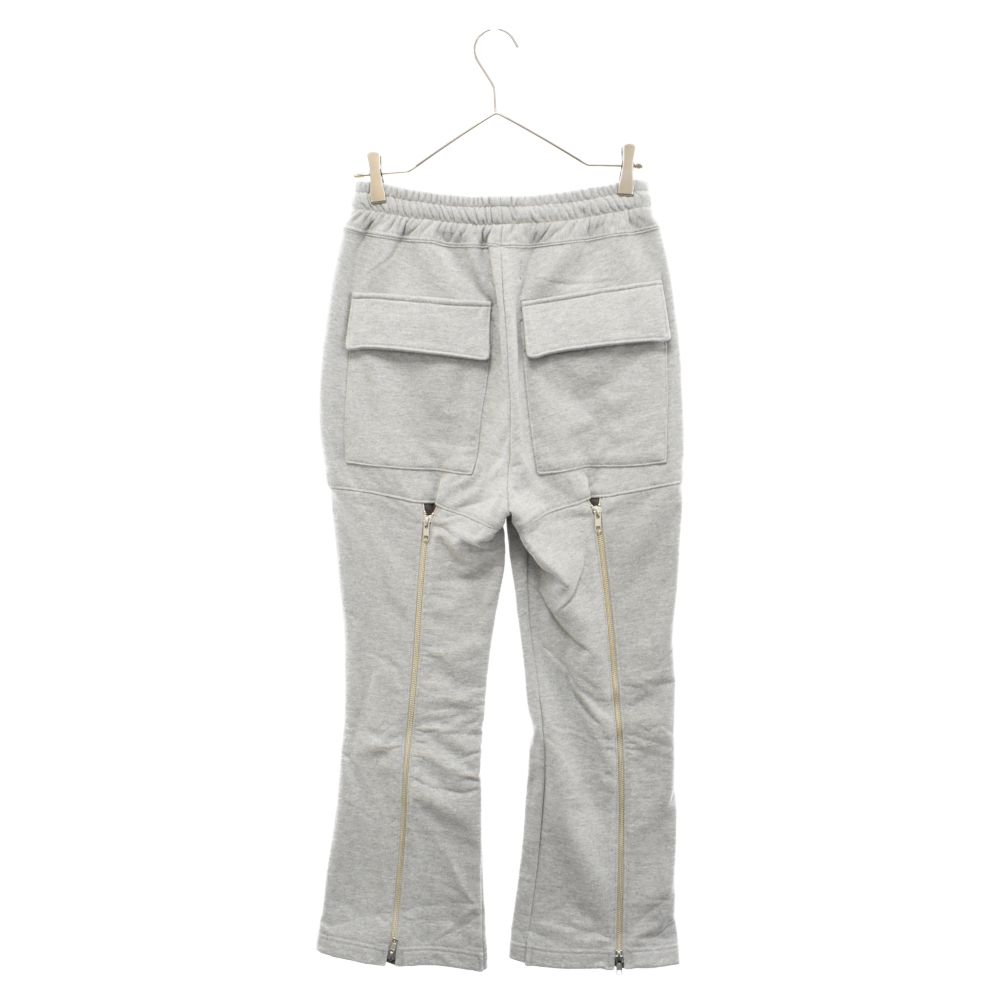 Laid Back (レイドバック) BACK ZIPPED SWEAT PANTS バックジップ フレアスウェットパンツ グレー - メルカリ