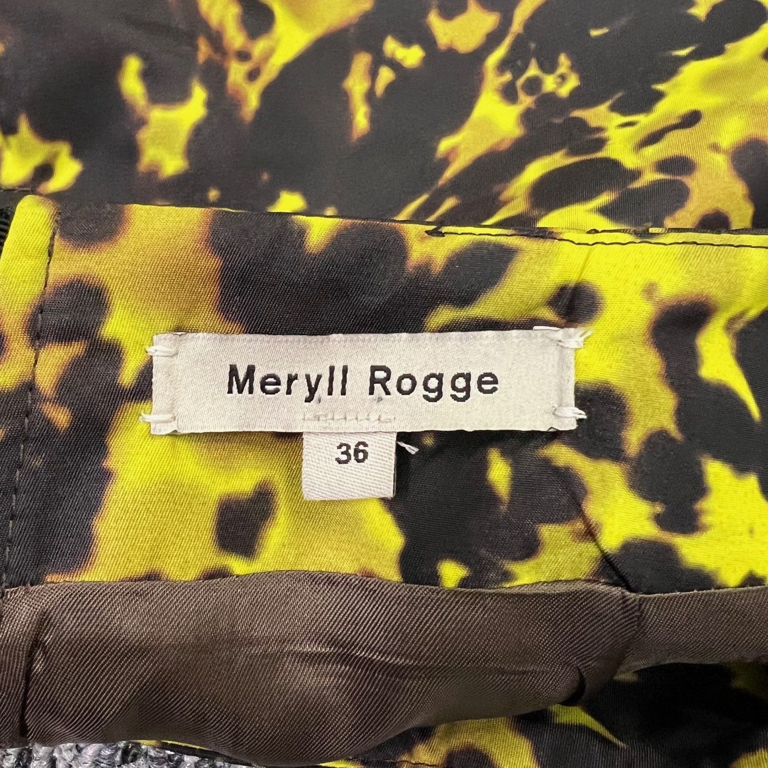 Rogge レオパードミニスカート