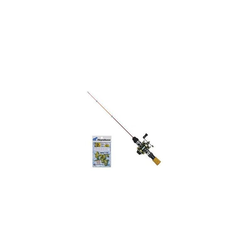 大阪漁具(OGK) ラクラクワカサギセット4 振出45 FS23945 フィッシングセット 【ワカサギ用のロッドとリールと仕掛けがついたセット】 0