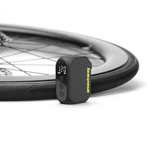 anoutway気圧表示自転車空気入れ携帯電動ポンプ携帯ポンプ小型電動空気入れ全バルブ対応 米式仏式英?式 AT1PRO
