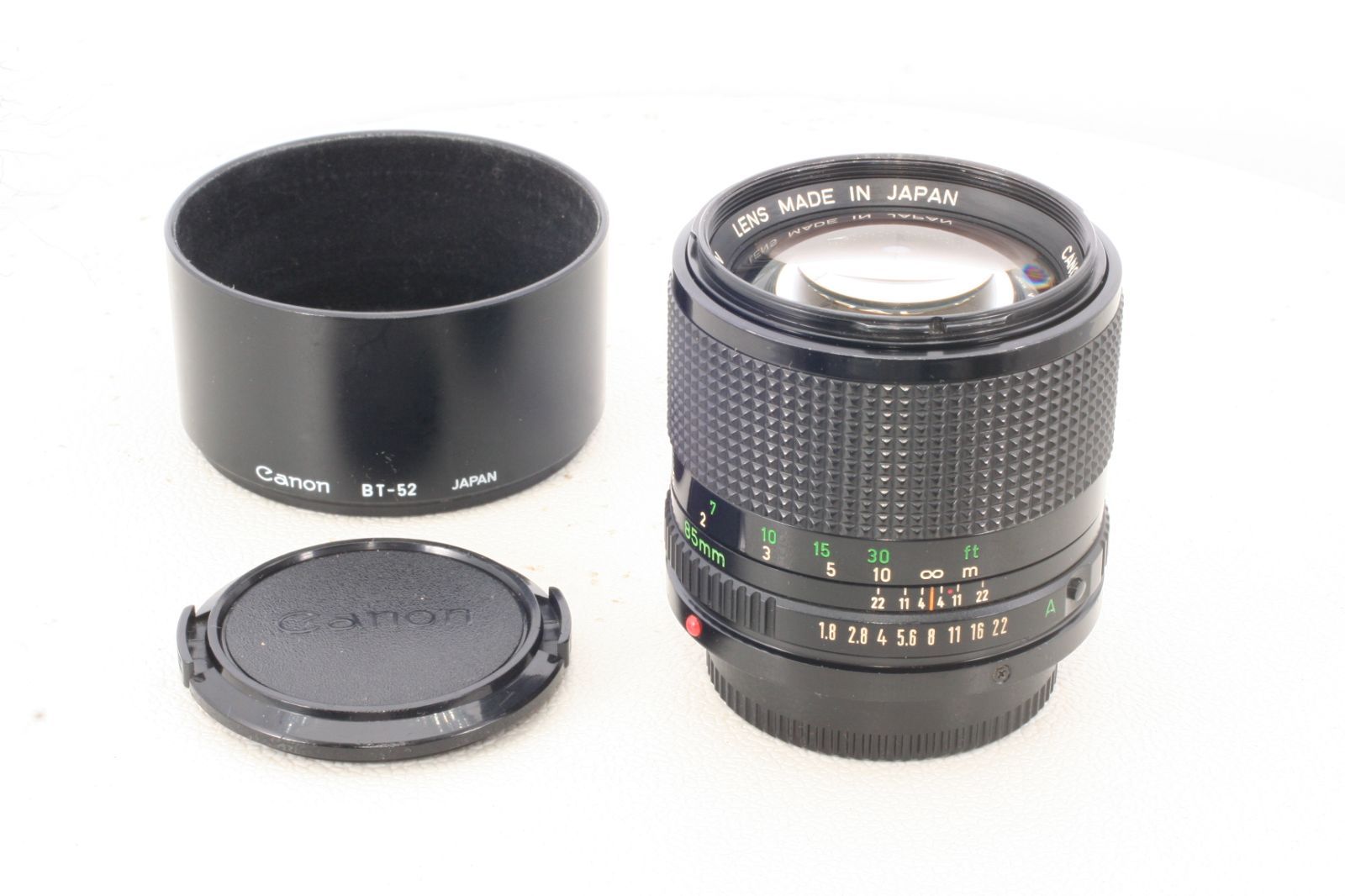 良品☆【整備済・完動品】キヤノン canon CANON New FD 85mm f1.8 