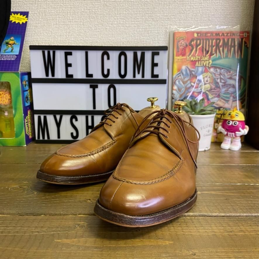 良品 Santoni サントーニ 5.5 Uチップシューズ スプリットトゥ