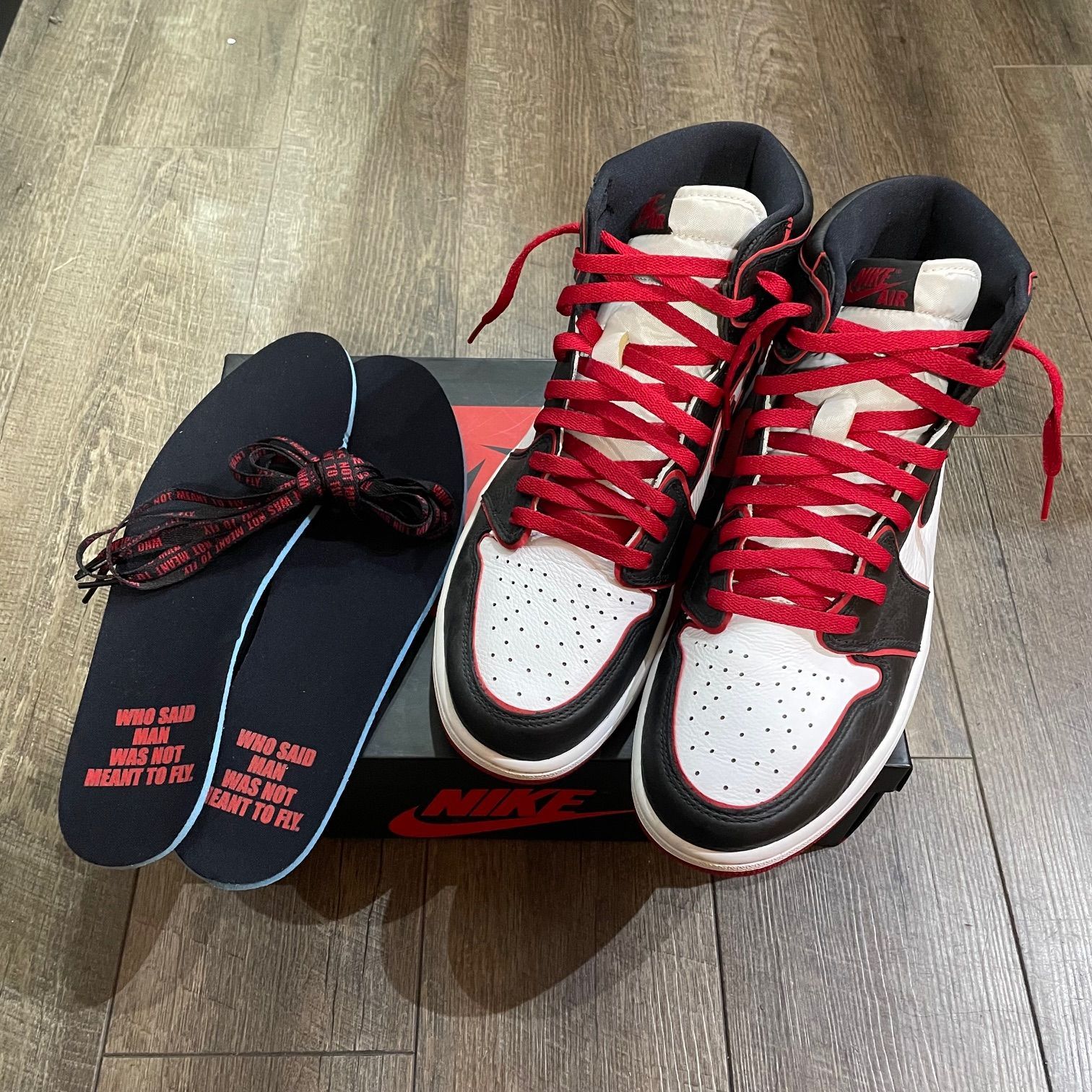 Nike Air Jordan 1 Retro High OG Blood Line 555088-062 ブラッド 