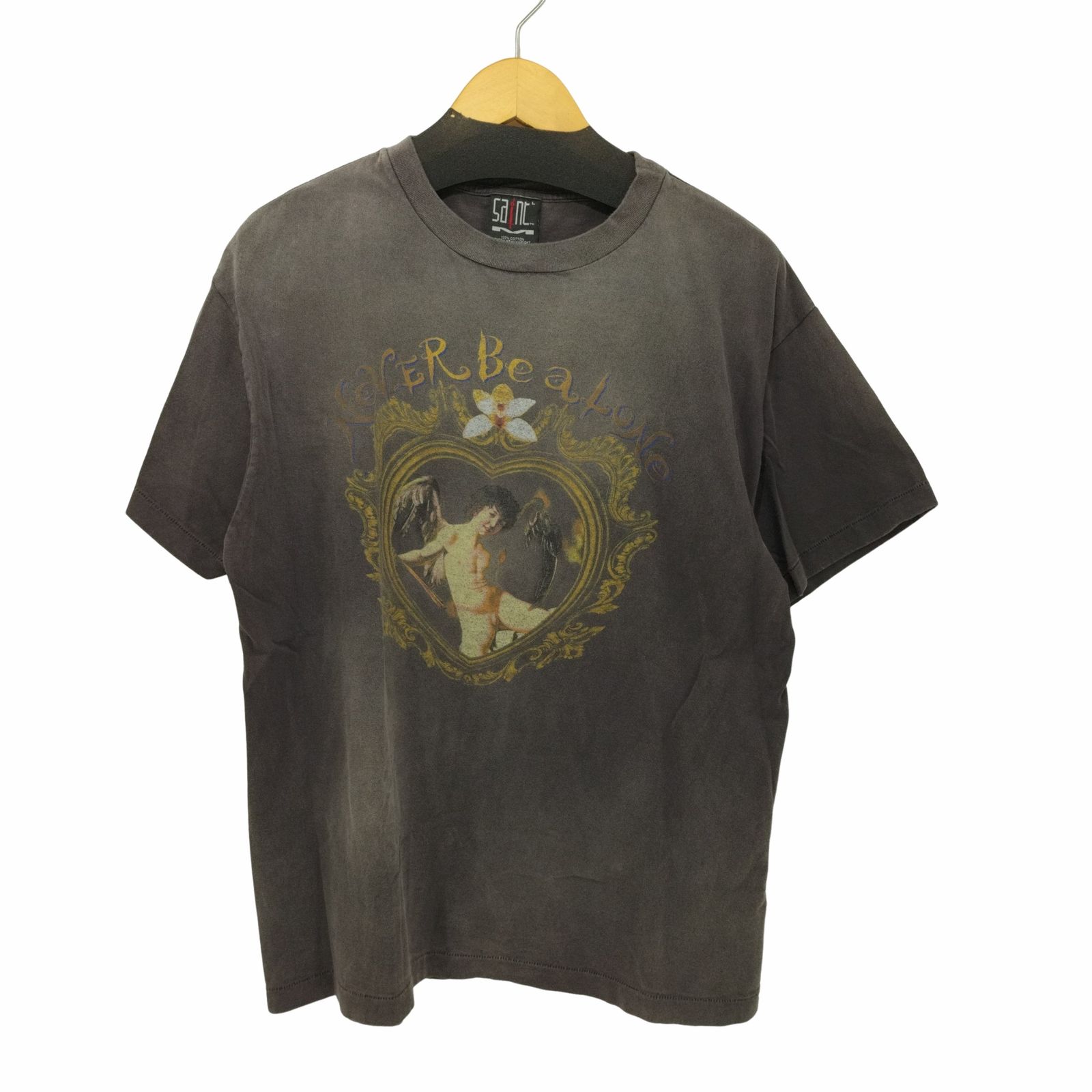 セントマイケル SAINT MICHAEL 22SS SS TEE/NBA/BLACK クルーネックTシャツ メンズ JPN：L 