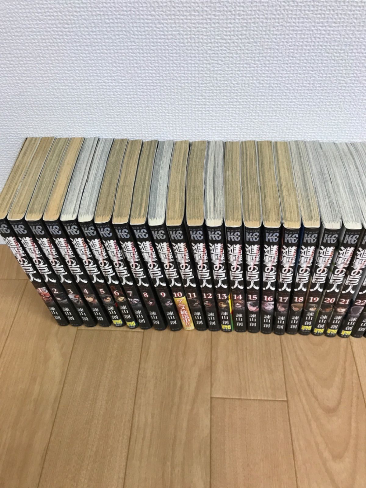 2025年最新】Yahoo!オークション -進撃の巨人(全巻セット)の中古