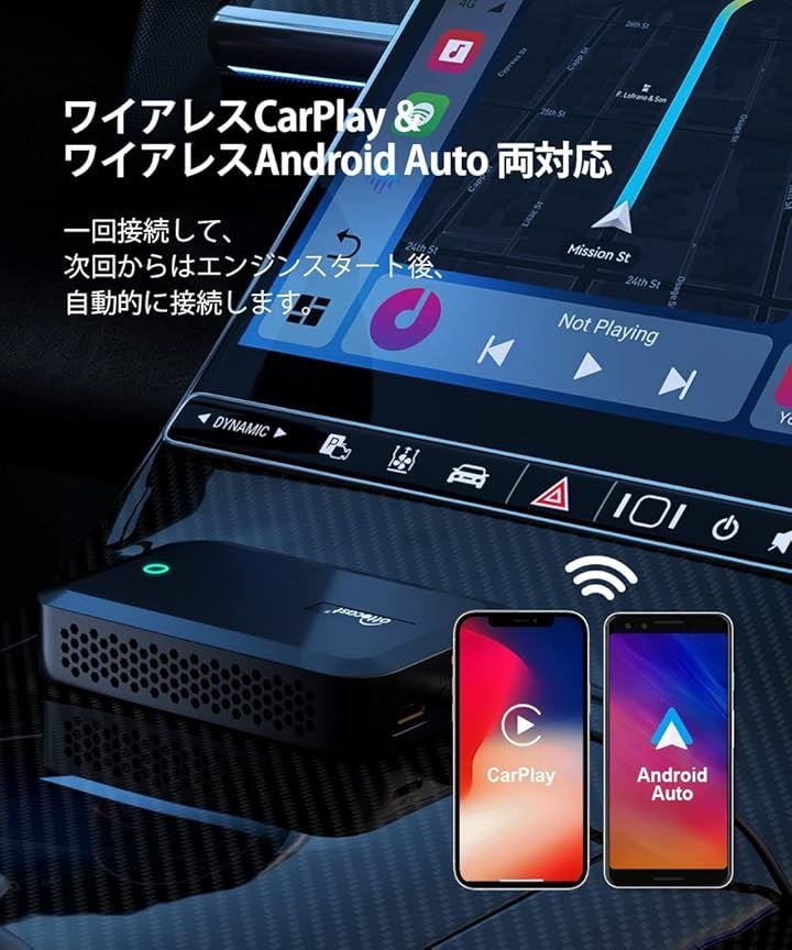 Ottocast カープレー AI Boxアダプター Picasou 2 pro OTTOCAST オット