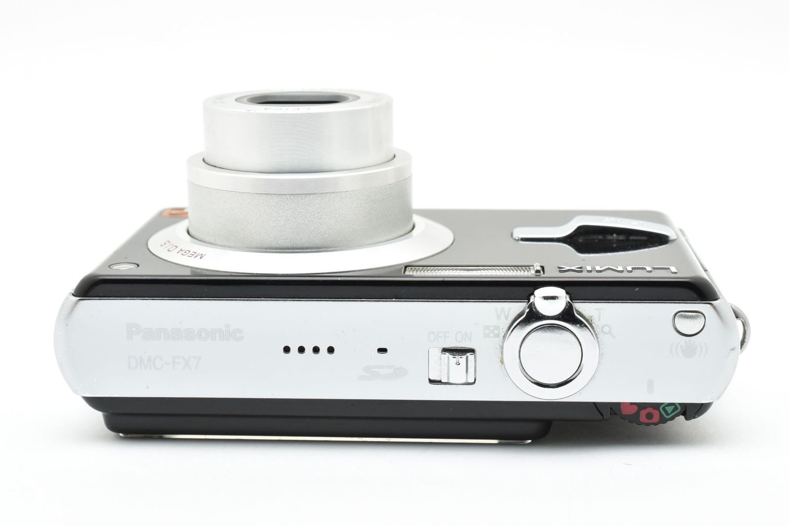 ジャンク・動作品】Panasonic LUMIX DMC-FX7 ブラック デジタル